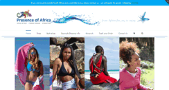 Desktop Screenshot of presenceofafrica.com